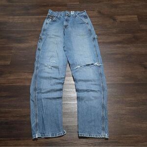 2000s cinch distressed carpenter jeans